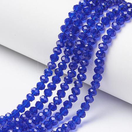 Glass Beads Strands X-EGLA-A034-T8mm-D06-1