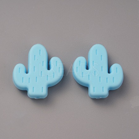 Food Grade Eco-Friendly Silicone Beads LS-SIL-WH0013-23A-1