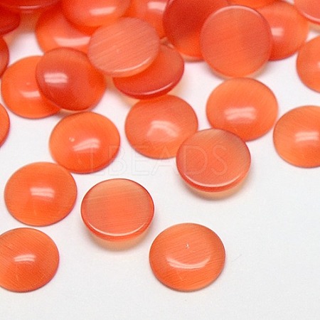 Cat Eye Cabochons LS-CE-J002-10mm-01-1