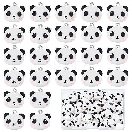 30Pcs Resin Pendants RESI-SC0002-33-1