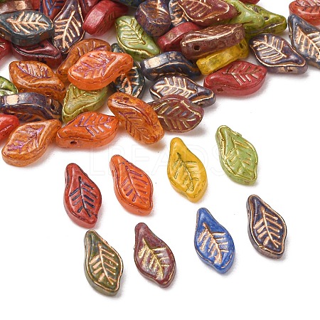 Handmade Lampwork Charms LA-CBAD2DB-15C-1