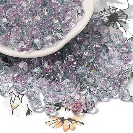 Transparent Colours Glass Round Beads SEED-F006-04A-07-1