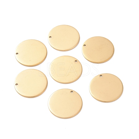 PVD Vacuum Plating 304 Stainless Steel Pendants STAS-G062-09G-1