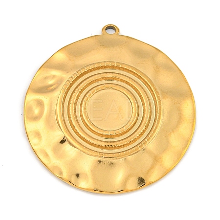 Ion Plating(IP) 304 Stainless Steel Pendants STAS-A099-09G-1