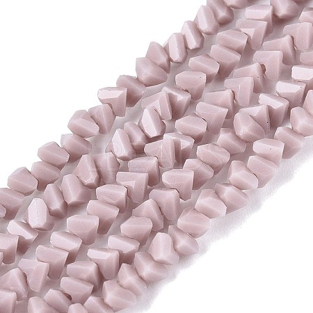 Opaque Glass Beads Strands GLAA-N019-3mm-11-1