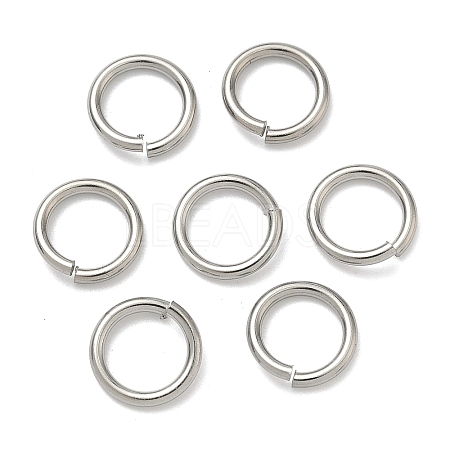Tarnish Resistant 304 Stainless Steel Open Jump Rings STAS-R065-38-1