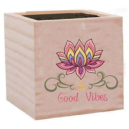 Willow Wood Planters DIY-WH0294-007-1
