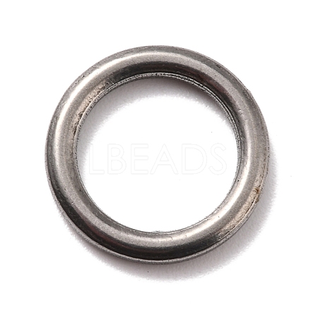 304 Stainless Steel Linking Ring Pendants STAS-B024-22P-1