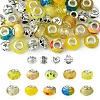 DIY Tibetan Style Alloy & Resin European Beads Making Finding Kits DIY-FS0006-78B-2