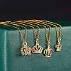 40Pcs 4 Styles Alloy Pendants FIND-SZ0001-41-5