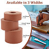2M Flat Single Face Lychee Pattern Imitation Leather Band LC-WH0010-02B-03-6
