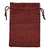 Christmas Theme Jute Cloth Storage Bags ABAG-F010-01A-02-3