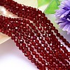 Imitation Austrian Crystal Bead Strands G-M181-5mm-05A-1