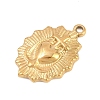 304 Stainless Steel Pendants STAS-D264-06B-G-2