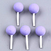 Handmade Polymer Clay 3D Lollipop Embellishments X-CLAY-T016-82C-1
