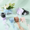 Polyester Pleated Ribbons SRIB-WH20020-005F-5