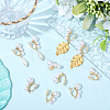 10Pcs Brass Ear Cuff Findings KK-BBC0022-46-4