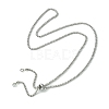Iron Rhinestone Strass Chains Bracelet Making AJEW-JB01169-1