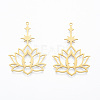 201 Stainless Steel Pendants STAS-N090-LA909-2-1