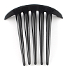 Hair Accessories Plastic Hair Comb Findings OHAR-S185-08-2