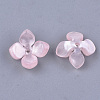 Cellulose Acetate(Resin) Bead Caps X-KK-S161-02B-2