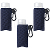 Silk Lipstick Bags with Black Plastic Key Clasps AJEW-WH20048-07E-6