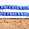 Opaque Glass Beads Strands GLAA-Q114-01A-B03-4