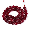 Dyed Natural White Jade Beads Strands G-T143-16N-2
