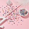 Imitation Pearl Acrylic Cabochons OACR-R063-6mm-M-4