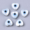 Natural White Shell Mother of Pearl Shell Beads SSHEL-N034-52-1