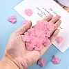 Autumn Theme Transparent Frosted Acrylic Pendants PAF002Y-10-6