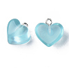Transparent Resin Pendants X-RESI-R429-30J-2