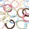 4 Sets 4 Colors Polyester Elastic Hair Accessories OHAR-TA0001-21-2