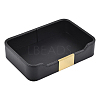 PU Leather Jewelry Display Plate ODIS-WH20013-02B-1