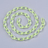 Handmade Transparent ABS Plastic Cable Chains KY-S166-001G-2