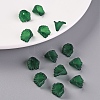 Frosted Acrylic Bead Caps MACR-S371-10A-735-7