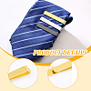 6Pcs 3 Colors 304 Stainless Steel Tie Clip STAS-UN0058-21-5