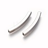 Tarnish Resistant 304 Stainless Steel Tube Beads STAS-L226-057E-P-1