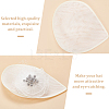 Linen Mini Hat Fascinator Base AJEW-WH0561-32E-4