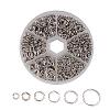 1 Box Open Jump Rings Brass Jump Rings KK-JP0008-P-NF-1