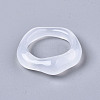 Transparent Resin Finger Rings RJEW-T013-001-C01-4