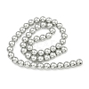 Glass Pearl Beads Strands HY-G002-01D-04-3