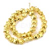 Electroplate Glass Beads Strands X-EGLA-V001-03C-2