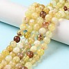 Natural Yellow Opal Beads Strands G-Q1001-A01-01-4