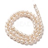 Natural Cultured Freshwater Pearl Beads Strands PEAR-L033-61-01-3
