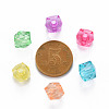 Transparent Acrylic Beads TACR-Q259-8mm-V-4