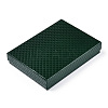Rhombus Textured Cardboard Jewelry Boxes CBOX-T006-01C-3