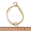 Brass Multi-strand Bracelets BJEW-M056-02G-4