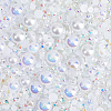 Resin Cabochons RESI-WH0029-14A-1