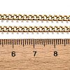 Ion Plating(IP) 304 Stainless Steel Curb Chain Necklaces NJEW-H492-01G-4